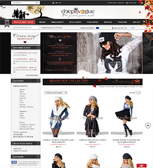 DeepInVogue.ro este un magazin virtual pe segmentul fashion, reprezentant al brandului Mexton. Magazinul DiV este dezvoltat pe platforma Shopernicus si de-a lungul timpului a suferit numeroase modificari estetice si functionale in scopul optimizarii experientei oferite clientului